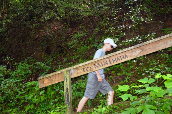 Minihaha Falls Raburn Gap