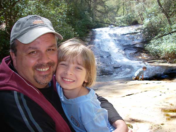 Helton Creek waterfall