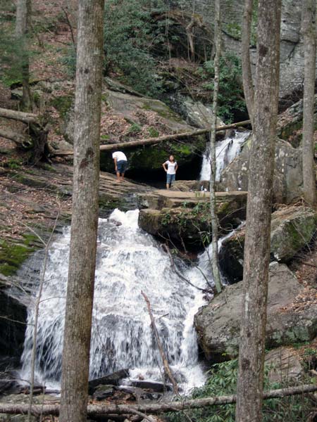 second waterfall